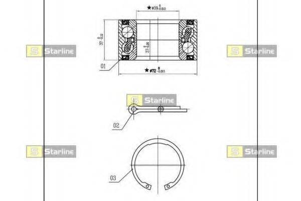 STARLINE LO 00736