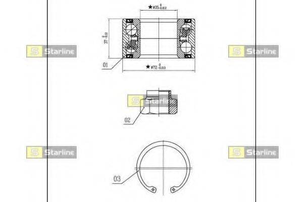 STARLINE LO 00882