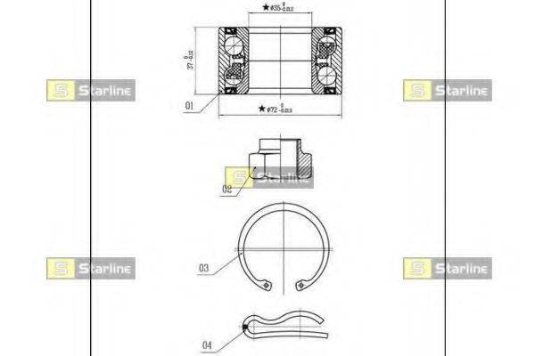 STARLINE LO 00915
