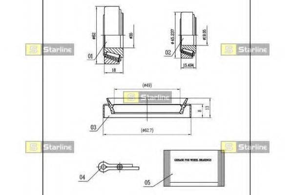 STARLINE LO 01465
