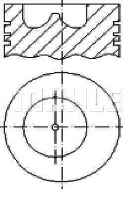 METAL LEVE P2180 Поршень