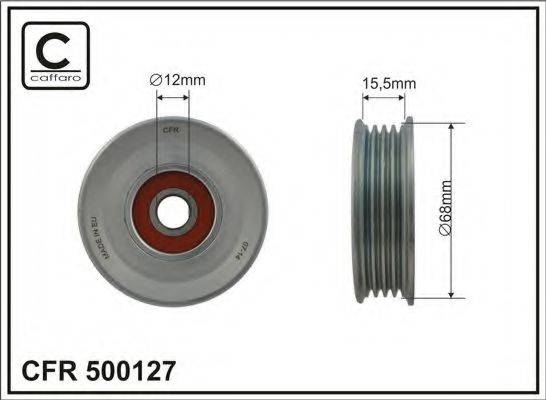 CAFFARO 500127 Натяжний ролик, полікліновий ремінь