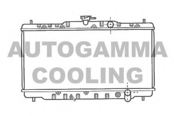AUTOGAMMA 100402 Радіатор, охолодження двигуна