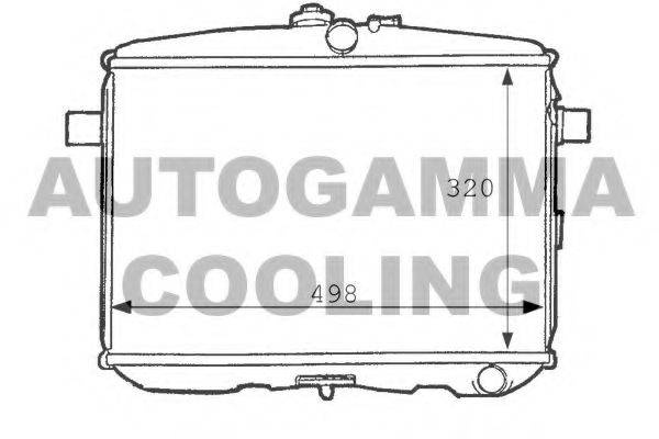 VOLVO 252187 Радіатор, охолодження двигуна; Радіатор, Тяговий акумулятор