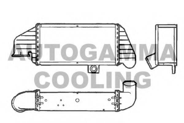 AUTOGAMMA 101508 Інтеркулер