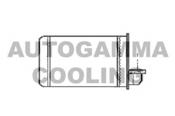AUTOGAMMA 101687 Теплообмінник, опалення салону