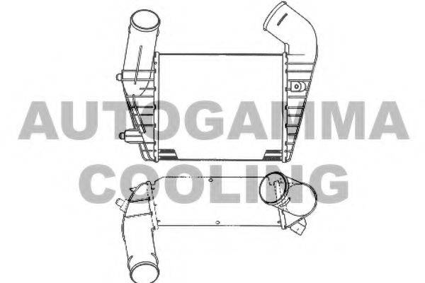 AUTOGAMMA 101865 Інтеркулер