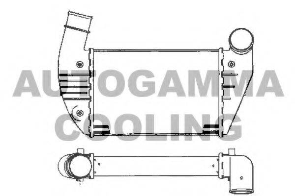 AUTOGAMMA 101889 Інтеркулер