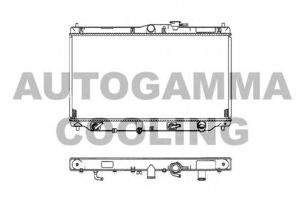 AUTOGAMMA 101994 Радіатор, охолодження двигуна