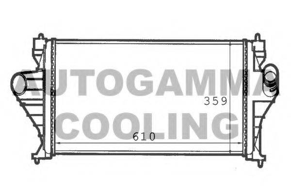 AUTOGAMMA 103081 Інтеркулер