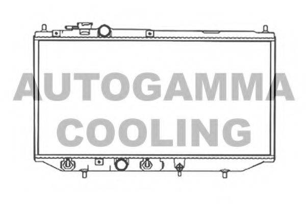AUTOGAMMA 103403 Радіатор, охолодження двигуна