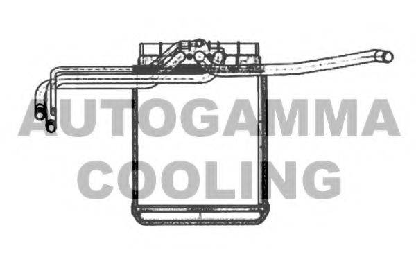 AUTOGAMMA 103450 Теплообмінник, опалення салону