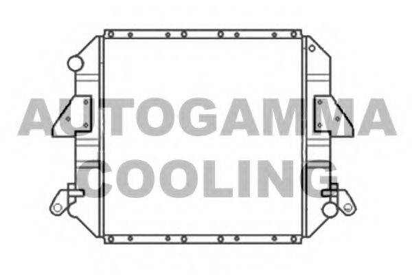 AUTOGAMMA 105288 Радіатор, охолодження двигуна