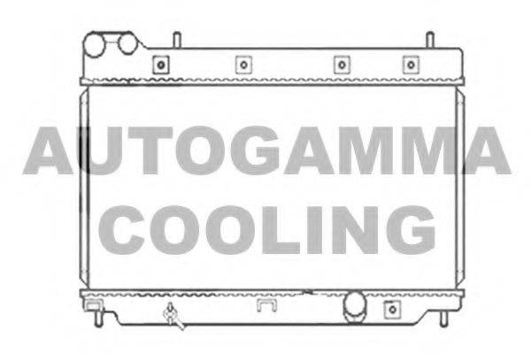 AUTOGAMMA 105315 Радіатор, охолодження двигуна