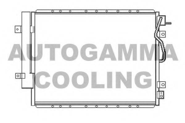 AUTOGAMMA 105458 Конденсатор, кондиціонер