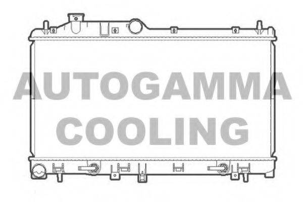 AUTOGAMMA 105930 Радіатор, охолодження двигуна