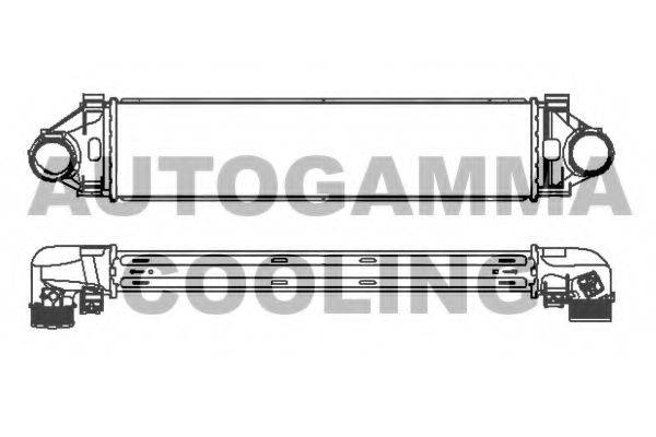 AUTOGAMMA 107133 Інтеркулер