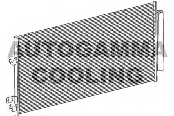 AUTOGAMMA 107523 Конденсатор, кондиціонер