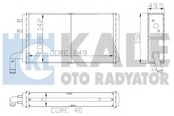 KALE OTO RADYATOR 102600