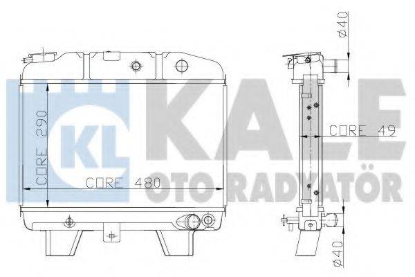 KALE OTO RADYATOR 117500