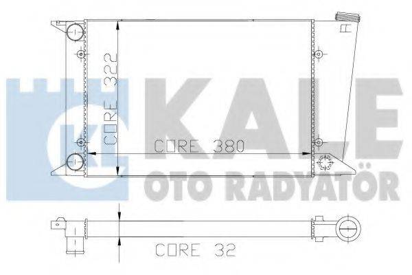 KALE OTO RADYATOR 117800