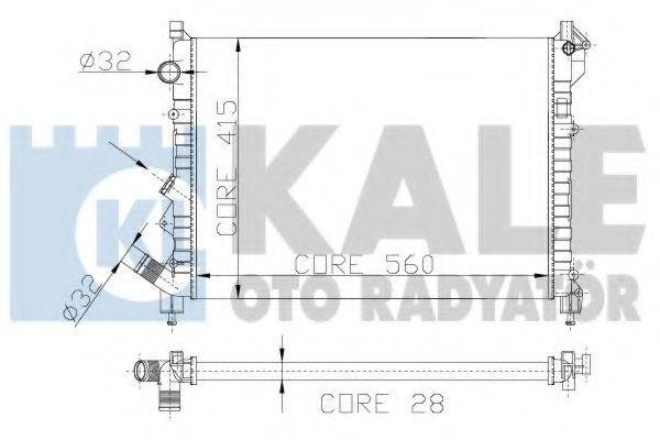 KALE OTO RADYATOR 127000