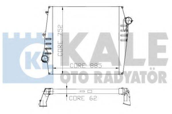 KALE OTO RADYATOR 135400