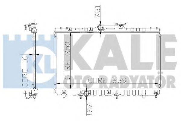 KALE OTO RADYATOR 136600