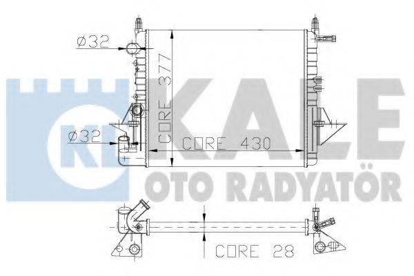KALE OTO RADYATOR 137400