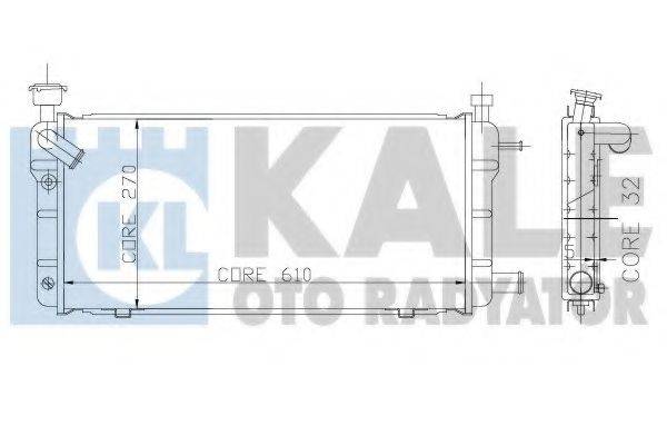KALE OTO RADYATOR 137700