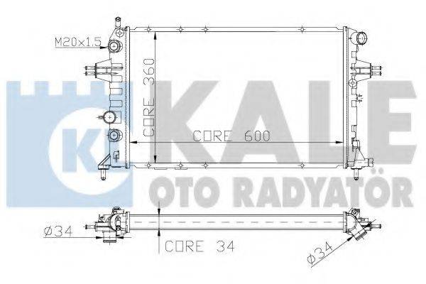 KALE OTO RADYATOR 138300