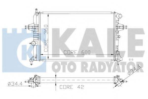 KALE OTO RADYATOR 141000