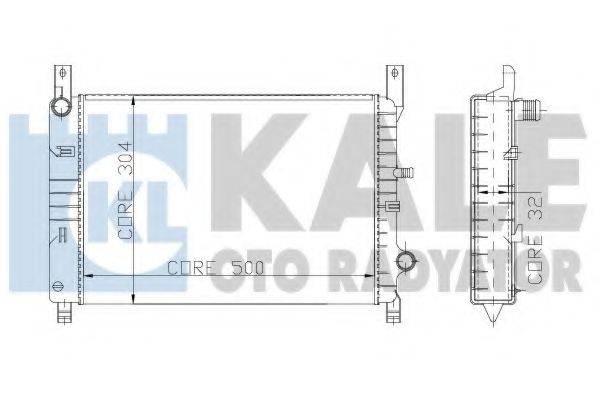 KALE OTO RADYATOR 145900