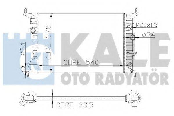 KALE OTO RADYATOR 151200
