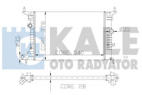 KALE OTO RADYATOR 177200