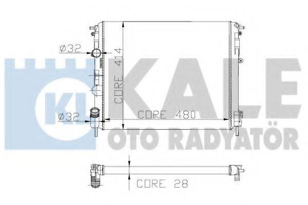KALE OTO RADYATOR 205600