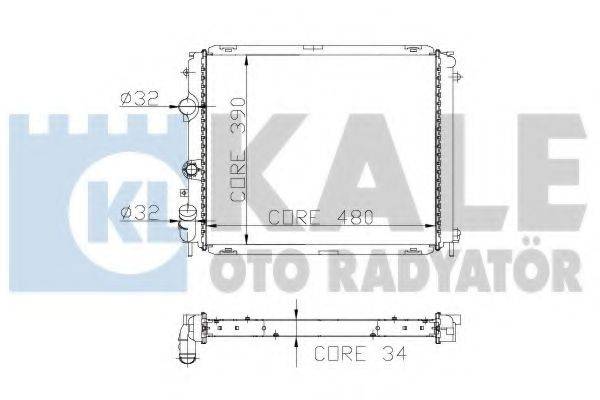 KALE OTO RADYATOR 208100