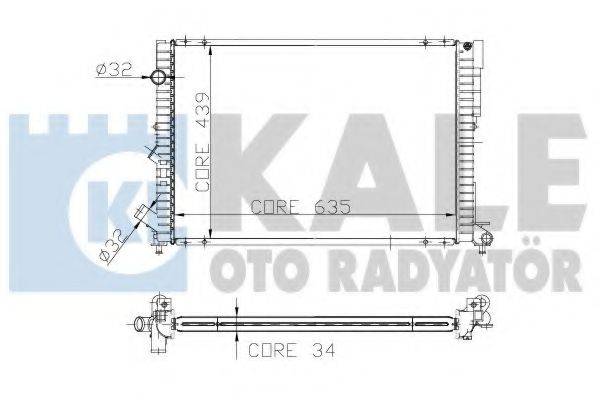 KALE OTO RADYATOR 208400