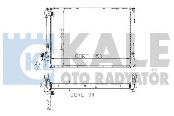 KALE OTO RADYATOR 208600