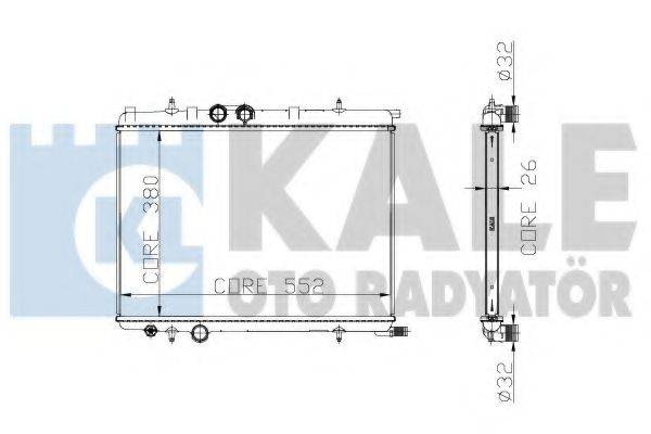 KALE OTO RADYATOR 213100