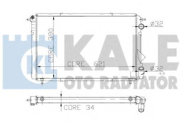 KALE OTO RADYATOR 217300