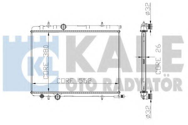KALE OTO RADYATOR 225200