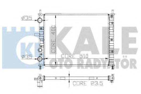 KALE OTO RADYATOR 231100