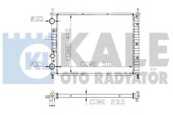 KALE OTO RADYATOR 231200