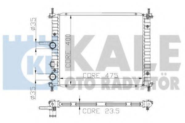 KALE OTO RADYATOR 231300