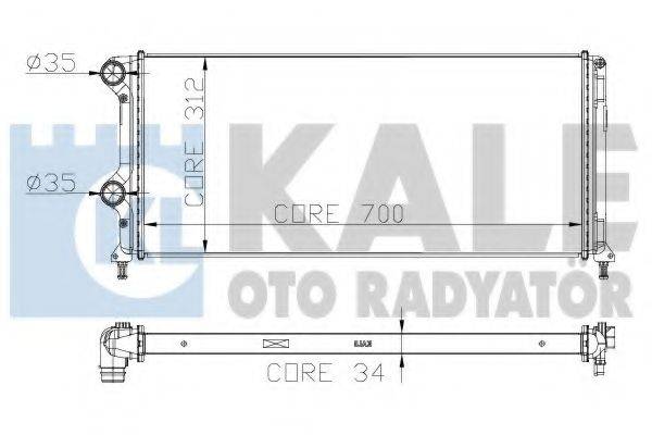 KALE OTO RADYATOR 235600