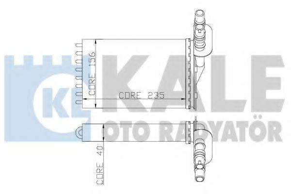 KALE OTO RADYATOR 252100