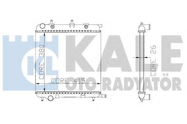 KALE OTO RADYATOR 285200
