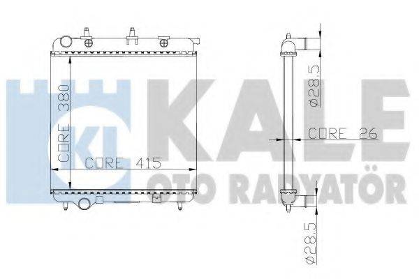 KALE OTO RADYATOR 297000