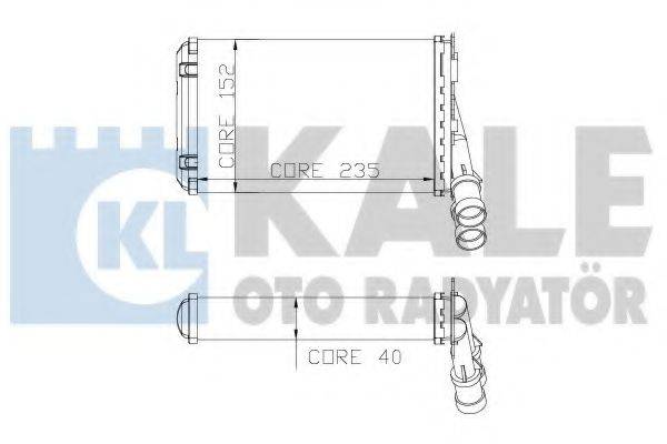 KALE OTO RADYATOR 319100